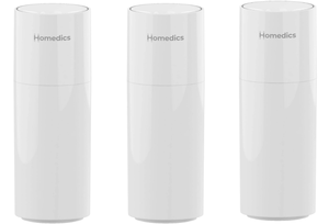 lot 309 image: LOT OF 3 Homedics Portable USB Ultrasonic Humidifier