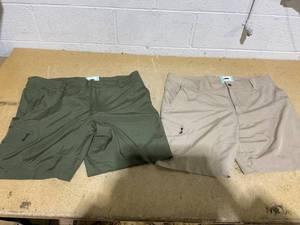 lot 152 image: LOT OF 2 Mens Shorts Size 42