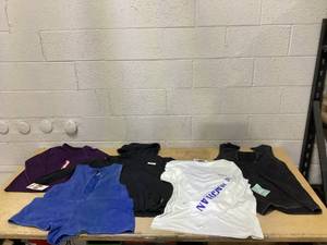 lot 294 image: LOT OF 5 Womens Shirt, Sweaters, & Rompers Size S