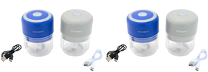 lot 251 image: LOT OF 2 Kitchen HQ 2-pack USB Mini Choppers (4 Total, Colors May Vary)