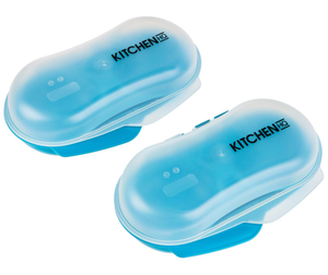 lot 252 image: Kitchen HQ 2-pack Microwave Egg Cooker and Omelet Sets (Colors May Vary)