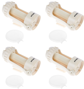 lot 463 image: LOT OF 4 Kitchen HQ Speed Grater Spiralizer Attachment (Colors May Vary)