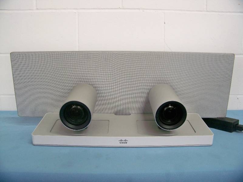lot 40 image: Cisco 68-100233-01 BO  CTS-ST-ARRAY60 SpeakerTrack with (2) Video Conferencing PTZ Cameras