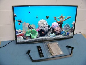 lot 13 image: Sony 40 Full HD LED Backlit LCD SMART TV  Television KD-40W650D with Remote Control and Stand