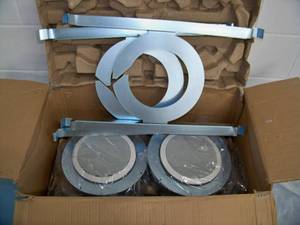 lot 32 image: (2) Tannoy CMS501 PI Full Range Ceiling Speakers  Loudspeakers