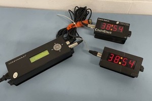 lot 71 image: Interspace Industries Countdown Timer  Count Down Time Keeping System with Model 2 Control Unit