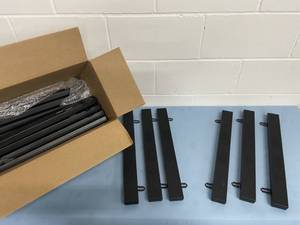 lot 58 image: (16) 8 Pairs - Sharp  NEC SP-TF1 Thin Side 10-Watt Side or Rear Mounted Speakers for Thin-Profile Displays & Monitors