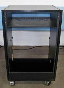 lot 45 image: Rolling Cart for AV Equipment on Lockable Casters