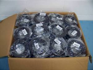 lot 64 image: (143) CSP3222-22-25-M Cables, 3.5MM Stereo, MM, Plenum, 25ft - NEW IN PACKAGING