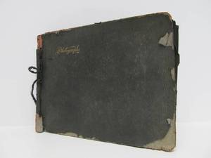 lot 51 image: Excellent Antique WW1 era Photo Albums FULL of Interesting Military Photos #1