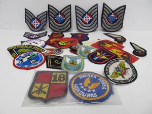 lot 69 image: Lot of Assorted Foreign Military Patches