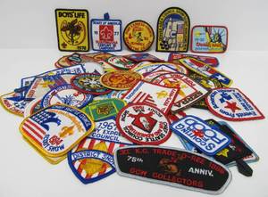 lot 73 image: Large Lot of Assorted Vintage Scout Patches #2