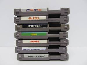 lot 93 image: Lot of 7 Original Nintendo NES Video Games