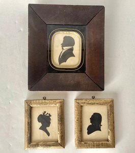 lot 108 image: Group of Antique Silhouettes