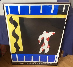 lot 121 image: Matissse Lithograph Poster Le Clown
