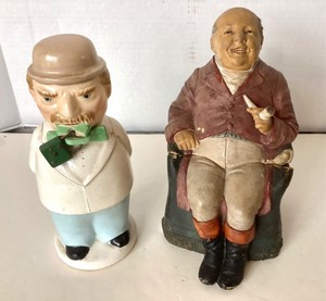 lot 138 image: Vintage Figural Ceramic Pair
