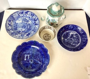 lot 146 image: Group of Antique Transferware