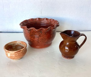 lot 153 image: Group of Modern Studio Pottery