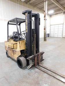 lot 6 image: Hyster S50XL 5000lb LP Forklift