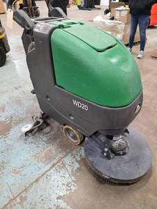 lot 11 image: Bull Dog WD20 Walk Behind Scrubber