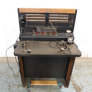 lot 23 image: Antique Western Electric Bell Switchboard System