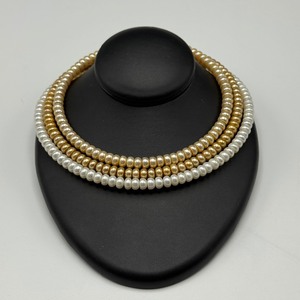 lot 14 image: Set of Three Cultured Pearl Choker Necklaces