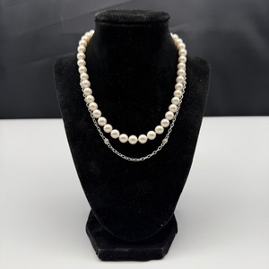lot 39 image: Judith Ripka Pearl Duo with Sterling Silver