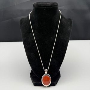 lot 52 image: Assorted Sterling Silver Necklaces with Interchangeable Stones