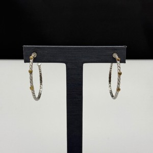 lot 69 image: Judith Ripka Sterling Earrings  Two Distinct Pairs