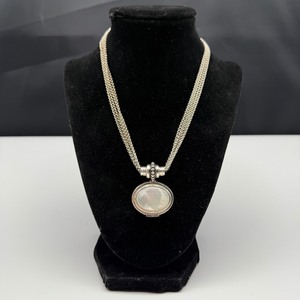 lot 189 image: Judith Ripka Sterling Double-Sided Pendant Necklace