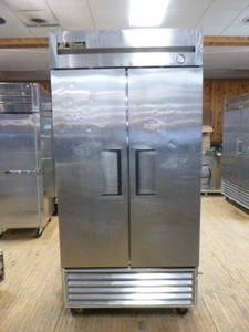 True Double Door Commercial Refrigerator