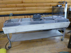 lot 19 image: Eagle 5-Well Steam Table