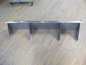 lot 36 image: Stainless Steel Shelf