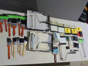 Mixed Lot of Painting Supplies
