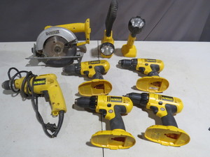lot 17 image: Mixed Lot of Dewalt 18v Tools