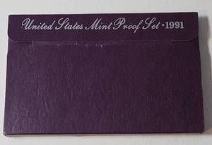 lot 2 image: 1991 US Mint Proof Set