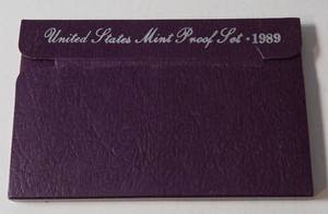lot 4 image: 1989 US Mint Proof Set