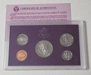 lot 6 image: 1991 US Mint Proof Set