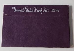 lot 7 image: 1987 US  Proof Set