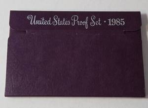 lot 16 image: 1985 US  Proof Set