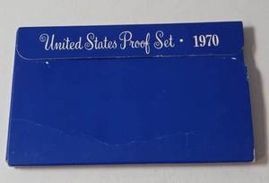 lot 18 image: 1970 US Proof Set