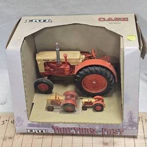 lot 106 image: Ertl, 1986, Case 600 116 and 143 and 164