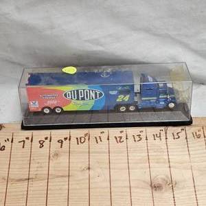 lot 127 image: Racing Champions DuPont Jeff Gordon Transport, as new