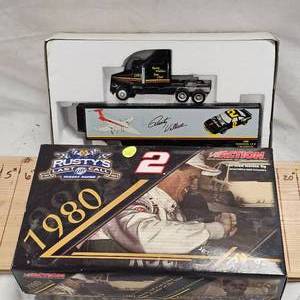 lot 140 image: Action Rusty Wallace 1980 Last Call Transport in Box