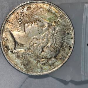 lot 35 image: 1923 Peace Dollar-$1
