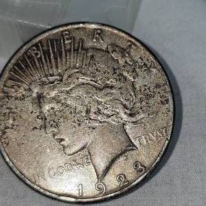 lot 45 image: 1923 Peace Dollar-$1