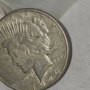 lot 67 image: 1926 Peace Dollar-$1