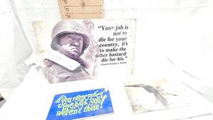 lot 23 image: Patten Metal Sign, 60s Turkey Sign