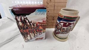 lot 49 image: Pair of Budweiser SteinsMugs as Pictured