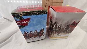 Pair of Budweiser Steins/Mugs as Pictured